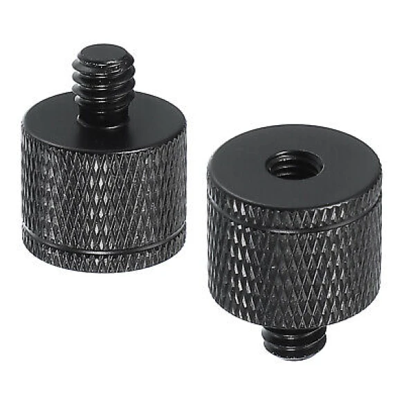 1/4 Male to 3/8 Female Adapter Mount Screw for YouTube Studio Photography Light Device (1pc)
